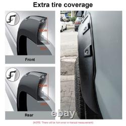 Wide Wheel Arches Fender Flares Styling For Toyota Hilux MK6 MK7 2005-2014 4Door