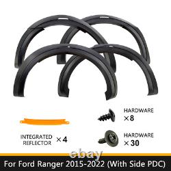 Wide Wheel Arches Fender Flares Styling for Ford Ford Ranger 2019-2022 Raptor