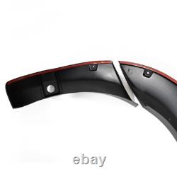 Wide Wheel Arches Fender Flares Upgrade Matte Black For Ford Ranger T8 2019-2022