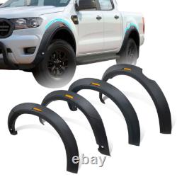 Wide Wheel Arches Fender Flares With Sensor Holes for Ford Ranger 2019-2022 T8