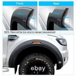 Wide Wheel Arches Fender Flares With Sensor Holes for Ford Ranger 2019-2022 T8