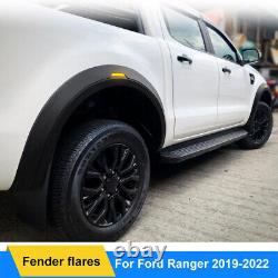 Wide Wheel Arches Fender Flares for Ford Ranger 2019-2022 With PDC Sensor Hole