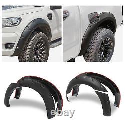 Wide Wheel Arches Fender Flares for Ford Ranger 2019-2023 T8 Wildtrak Bolt Style