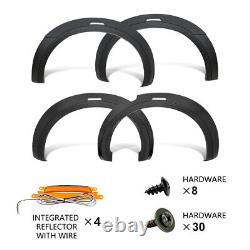 Wide Wheel Arches Fender Flares with LED Light for Ford Ranger 2015-2023 T7 T8