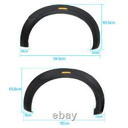 Wide Wheel Arches Fender Flares with LED Light for Ford Ranger 2015-2023 T7 T8