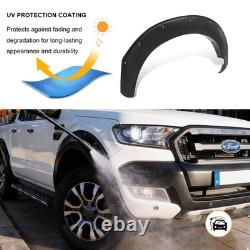 Wide Wheel Arches Kit Bonnet Scoop Guard For Ford Ranger T7 T8 2015-2022 Pickup
