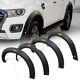 Wide Wheel Arches Kit Fender Flares With Led Lights For Ford Ranger T8 2019-2023