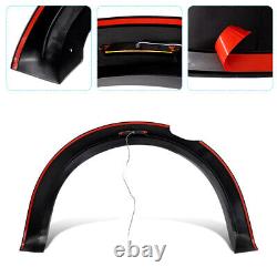 Wide Wheel Arches Kit Fender Flares with LED Lights for Ford Ranger T8 2019-2023