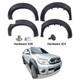 Wide Wheel Arches Kit For Toyota Hilux Vigo 2005-2014 Double Cab Matte Black