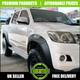 Wide Wheel Arches Wide Oem Look Matte Fits Toyota Hilux 2012-2015 Fenders 2.5