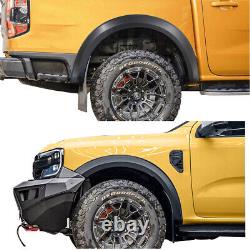 Wide Wheel Arches for Ford Ranger 2023+ with Front Bullbar MK8 T9 Fender Flares