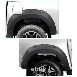 Wide Wheel Arches for Toyota Hilux 2018-2020 Matte Black Fender Flares Body Kit