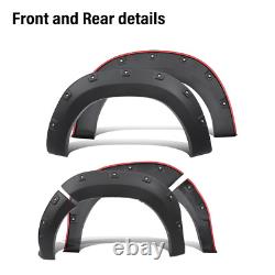 Wide Wheel Arches for Toyota Hilux 2018-2020 Matte Black Fender Flares Body Kit