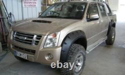 Wide fender flares wheel arches for ISUZU D-MAX Chevrolet Holden Rodeo 4-door