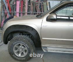 Wide fender flares wheel arches for ISUZU D-MAX Chevrolet Holden Rodeo 4-door