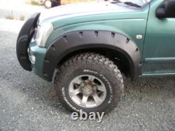 Wide fender flares wheel arches for ISUZU D-MAX Chevrolet Holden Rodeo 4-door