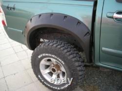 Wide fender flares wheel arches for ISUZU D-MAX Chevrolet Holden Rodeo 4-door