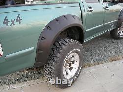 Wide fender flares wheel arches for ISUZU D-MAX Chevrolet Holden Rodeo 4-door