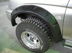 Wide fender flares wheel arches for MITSUBISHI L200 19962005 2-door K74