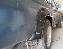 Wide fender flares wheel arches for MITSUBISHI L200 19962005 2-door K74