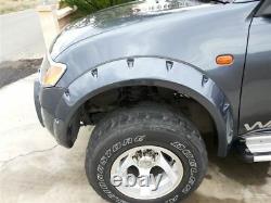 Wide fender flares wheel arches for MITSUBISHI L200 2-door 2005-2010