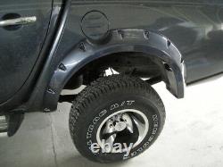 Wide fender flares wheel arches for MITSUBISHI L200 2005-2010 4-DOOR