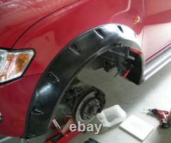 Wide fender flares wheel arches for MITSUBISHI L200 2005-2010 4-DOOR