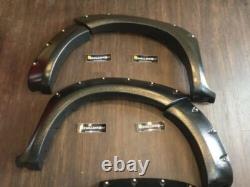 Wide wheel Arches Fender Flares to fit Hilux mk7 New Shape 2011 2015