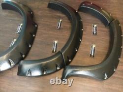 Wide wheel Arches Fender Flares to fit Hilux mk7 New Shape 2011 2015