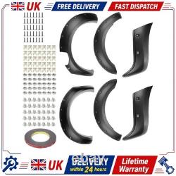 Wide wheel arches Black Fender Flares for ford ranger t7 fender flares kit