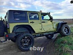 Wide wheel arches Thin style to fit Jeep Wrangler 2007 2018 these look superb