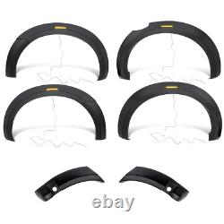 With LED Light for Ford Ranger 2015-2022 T7 T8 Wheel Arches Wide Flares Kit Trim