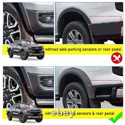 With Parking Sensor Holes Wide Wheel Arches For Ford Ranger 2023-2024 Wildtrak