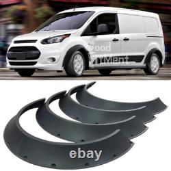 4 pièces 800 mm élargisseurs d’ailes extra larges arches de roue noires pour Ford Transit
