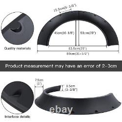 4 pièces d'élargisseurs d'ailes de 800 mm pour Audi TT MK1 MK2 RS
