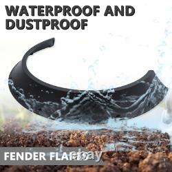 4 pièces d'élargisseurs d'ailes de carrosserie extra larges pour Audi A5 S5 A4 A6