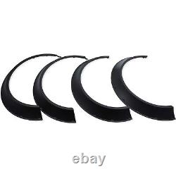 4 pièces d'extensions d'ailes de boue de kit de corps d'arches de roue extra large pour Honda Civic