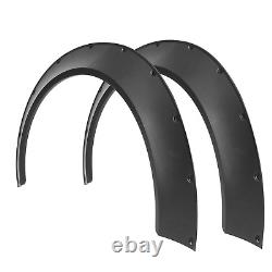 4 pièces d'extensions d'ailes de boue de kit de corps d'arches de roue extra large pour Honda Civic