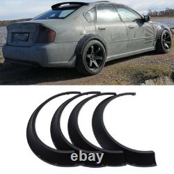 4PCS 3 Élargisseurs d'Aile de Voiture Extra Larges Protecteurs d'Arches de Roue pour Subaru Legacy GT