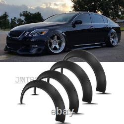 4pcs Fender Flares Extra Wide Body Roue Arches Pour Lexus Is220 Is250 Is350 Gs