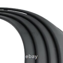 4x 2'' 50mm Universal Jdm Fender Flare Large Body Wheel Arch Voiture Abs