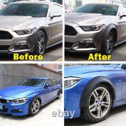 4x Pour Hyundai Sonata Elantra Matte Fender Flares Flexible 4 Corps Extra Large