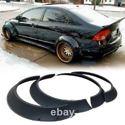 4x élargisseurs d'ailes extra larges 4.5'' pour Honda Civic FG EJ EK EG