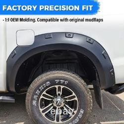 Accessoires d'élargisseurs d'ailes à roues larges Rivet pour Toyota Hilux MK7 2005-2014