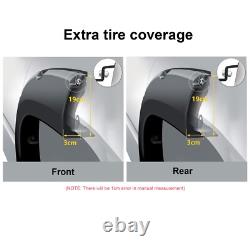 Accessoires d'élargisseurs d'ailes à roues larges Rivet pour Toyota Hilux MK7 2005-2014