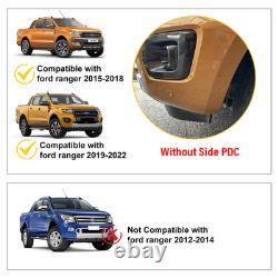 Accessoires de kit de carrosserie large avec arches de roue en ABS pour Ford Ranger 2015-2018 4-portes
