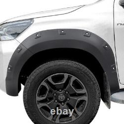 Accessoires de larges passages de roue pour Toyota Hilux MK9 2021-2024 Active Invincible