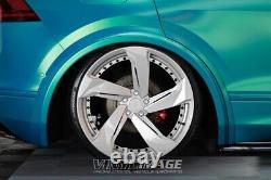 Ailes de roue Parsan, larges, évasées pour les passages de roues, pour Volkswagen Tiguan R-Line MK2.