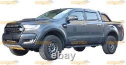 Ailes larges de roue pour Ford Ranger 2012-2023 avec extensions de garde-boue et sourcils