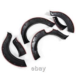 Arches de roue larges en noir pour Nissan Navara D23 NP300 14-20 Kit de carrosserie avec élargisseurs d'aile